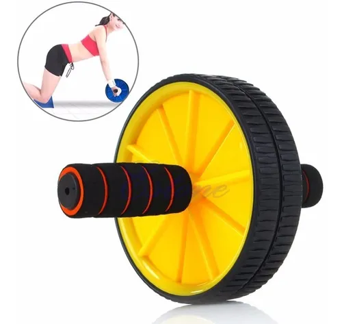 Roda Rolinho De Exercicios Abdominal Aparelho Fitnes