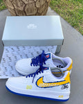 Nike Air Force 1 Golden State Warriors - Exclusividade e Qualidade em Um Só Tênis