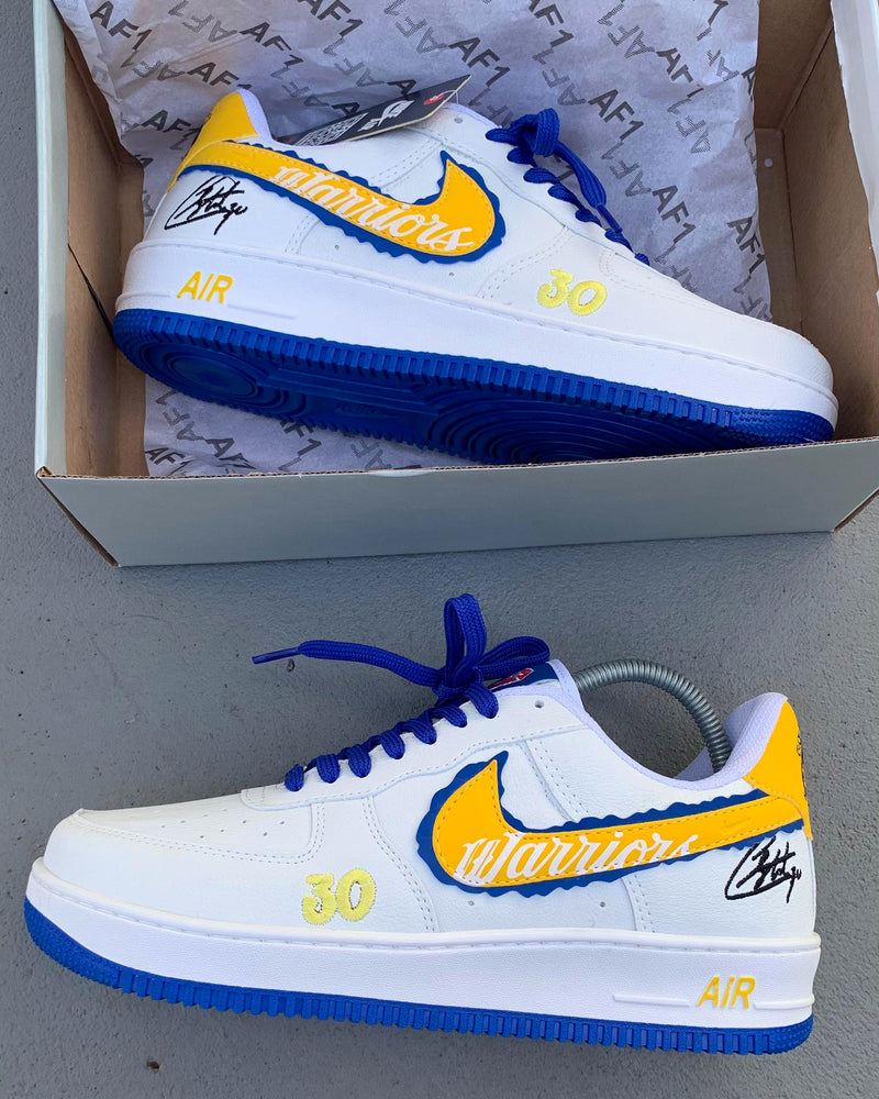 Nike Air Force 1 Golden State Warriors - Exclusividade e Qualidade em Um Só Tênis