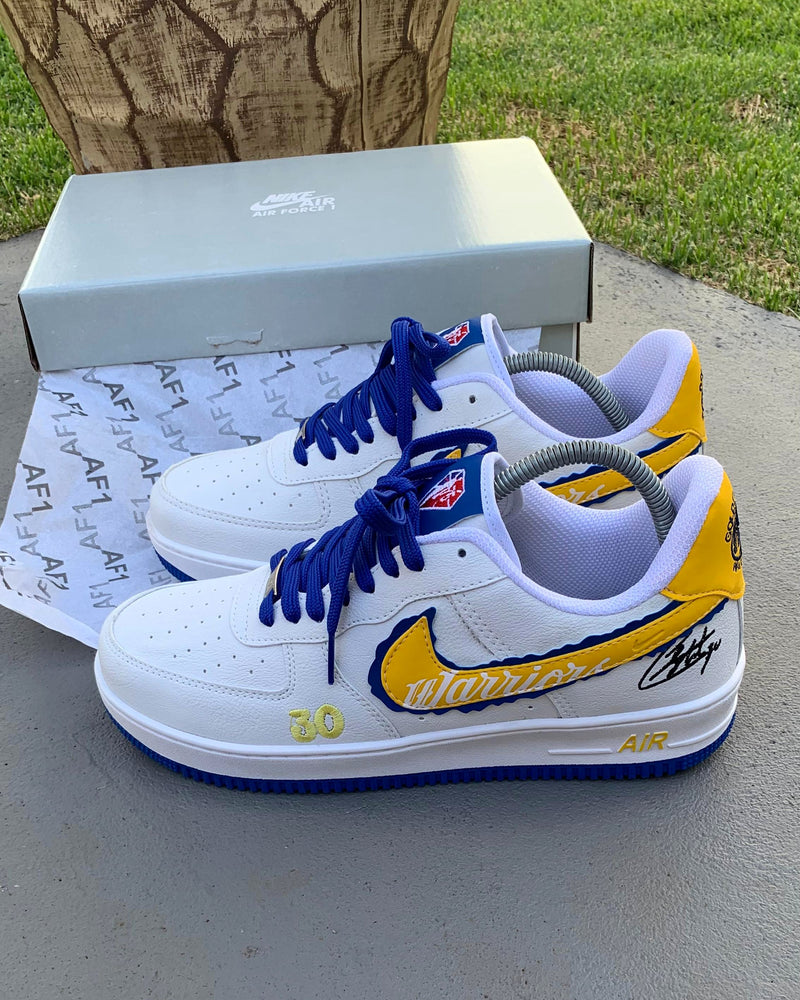 Nike Air Force 1 Golden State Warriors - Exclusividade e Qualidade em Um Só Tênis