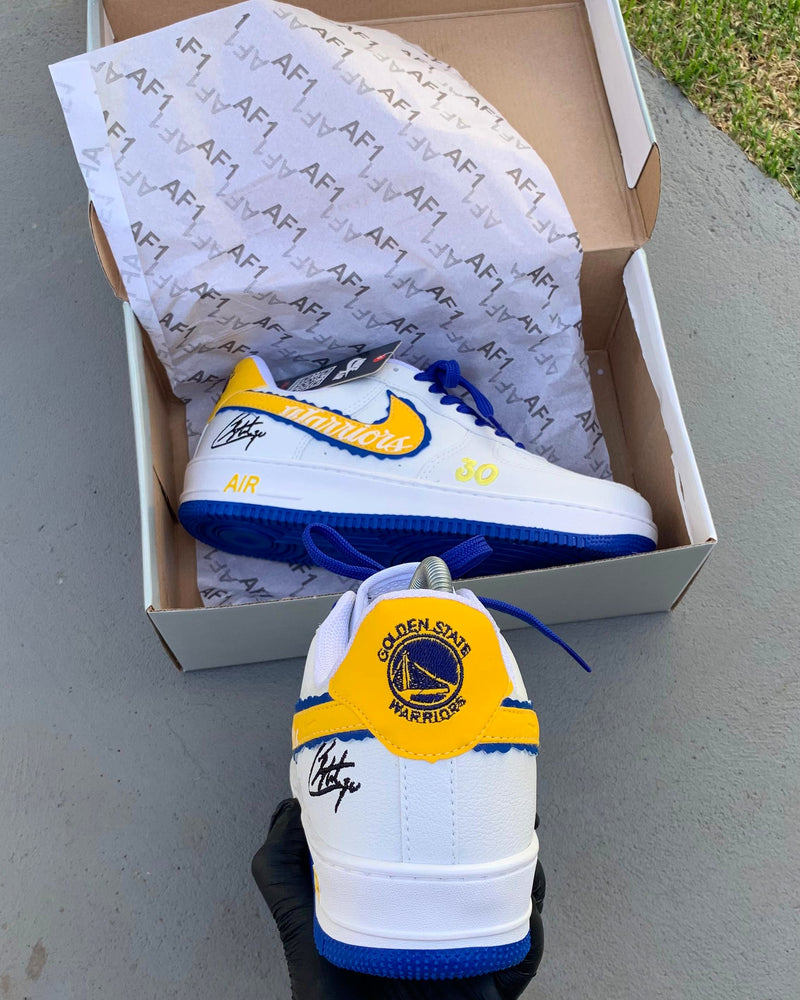 Nike Air Force 1 Golden State Warriors Exclusividade e Qualidade em