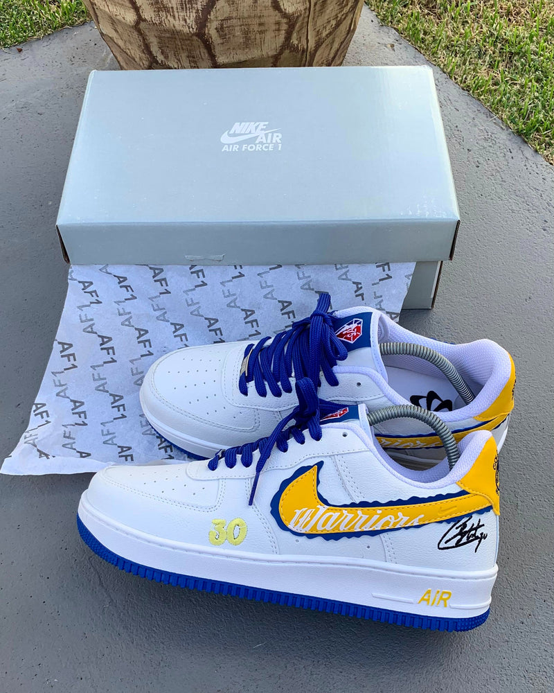 Nike Air Force 1 Golden State Warriors Exclusividade e Qualidade em