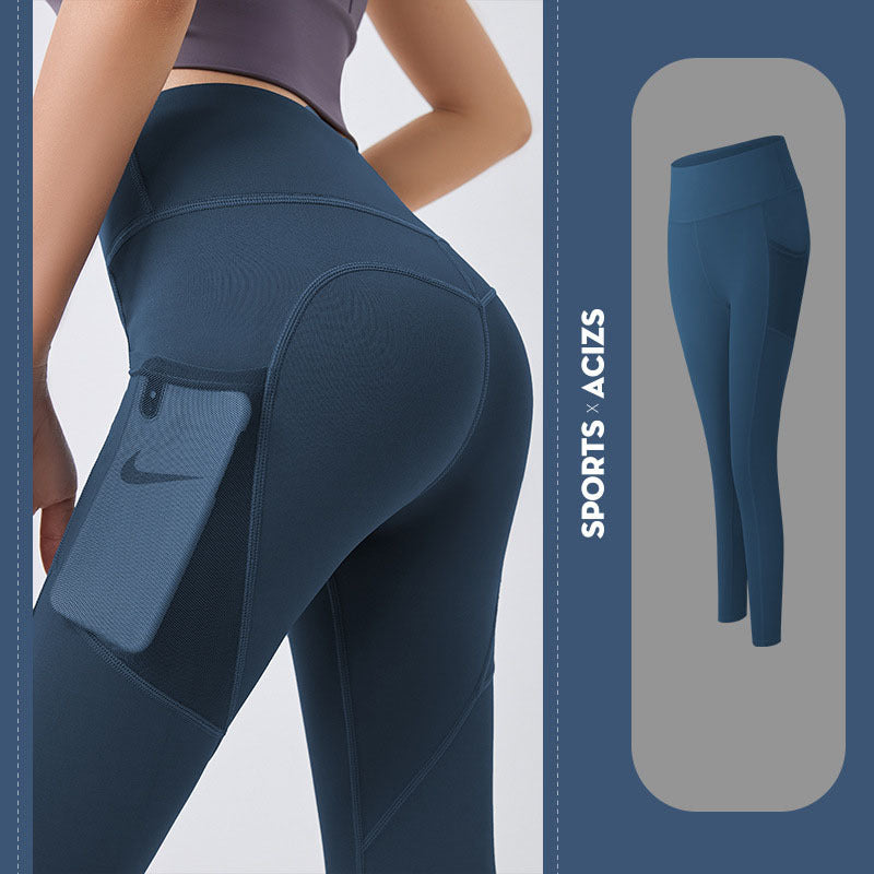 Calças Leggings Esporte com Bolso