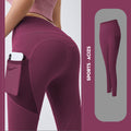 Calças Leggings Esporte com Bolso