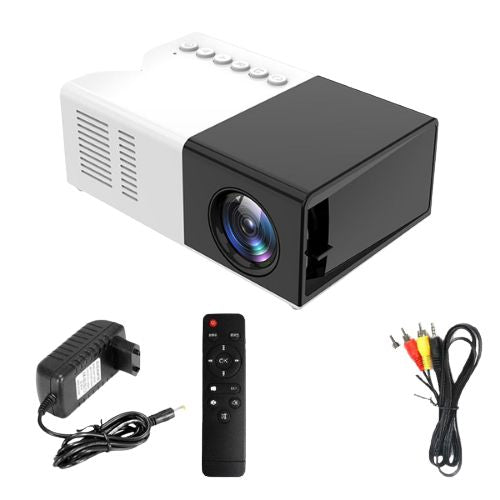 Mini Projetor Portátil Curta Distancia Led 1080p 600 Lúmens Hdmi YG300 Envio Imediato