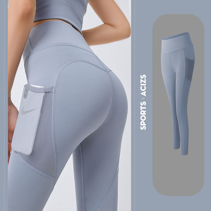 Calças Leggings Esporte com Bolso